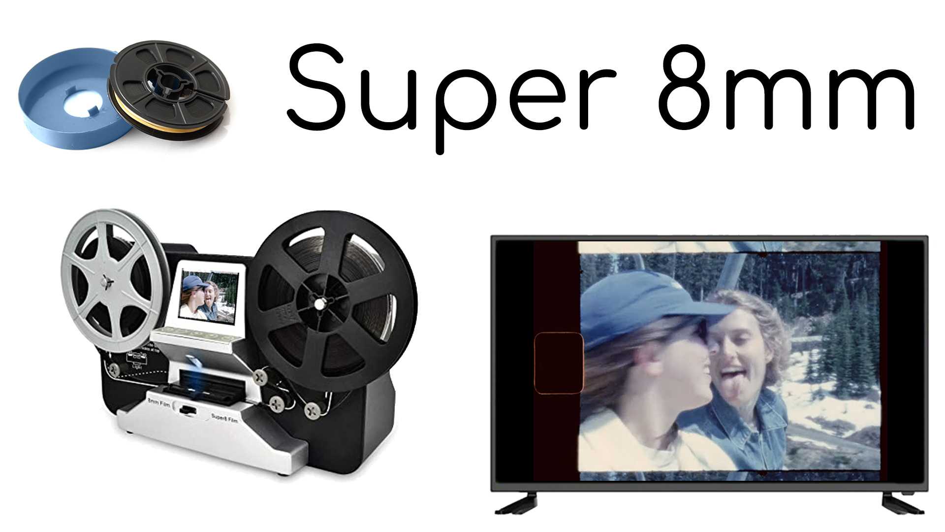 Come riversare dal formato Super 8mm su file, dvd, digitalizzazione su penna usb