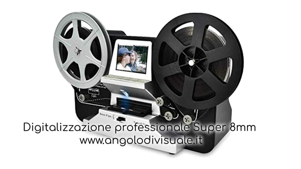Digitalizzazione professionale super 8 mm, come riversare dal formato Super 8mm su file, dvd, digitalizzazione su penna usb, fotografo a Benevento